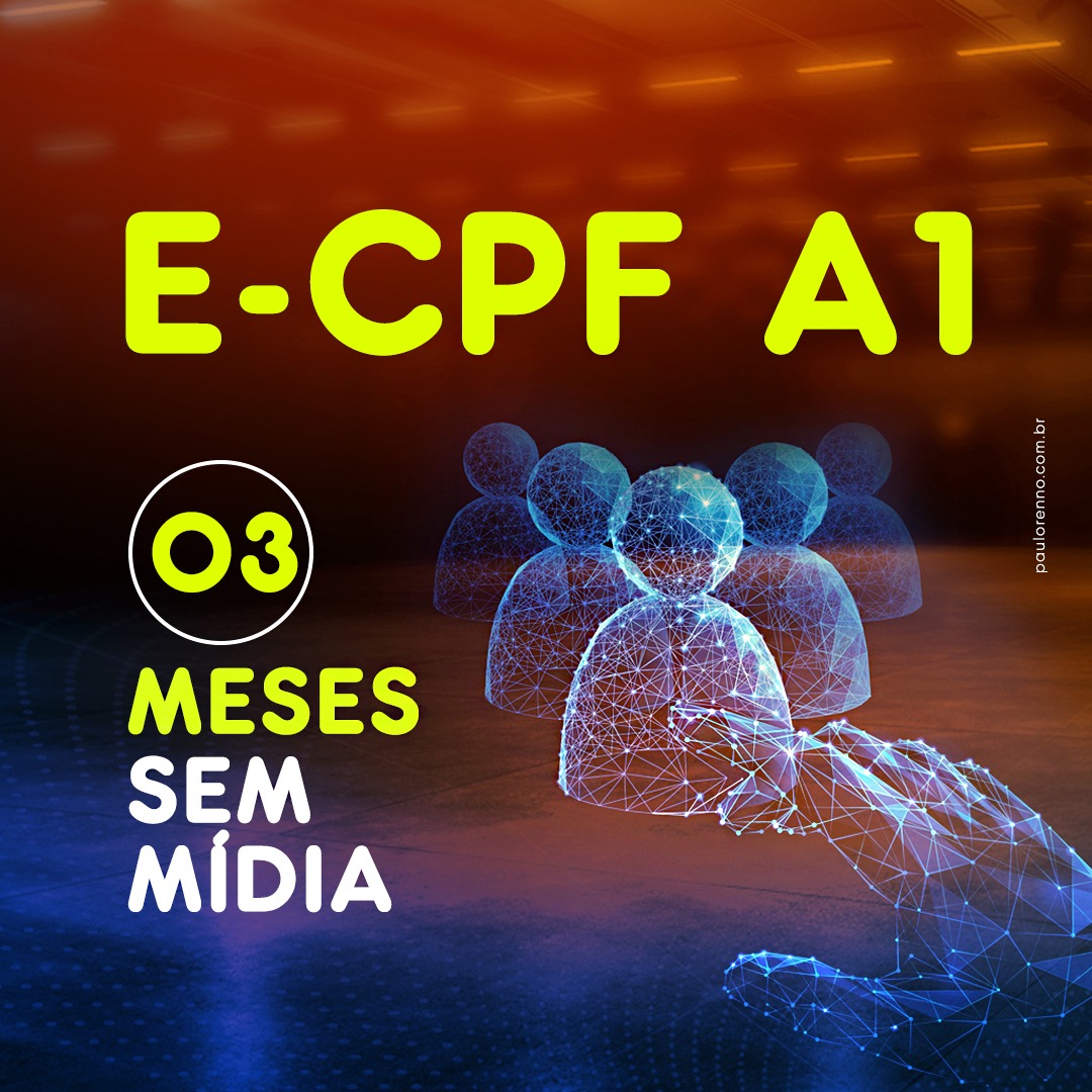  E-CPF A1 (3 meses)