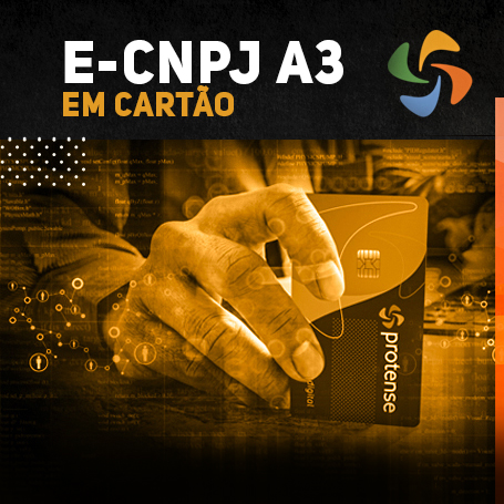 E-CNPJ A3 EM CARTÃO INTELIGENTE (VALIDADE DE 02 ANOS)