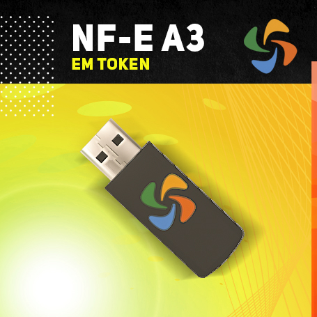 NFe A3 EM TOKEN (VALIDADE DE 01 ANO)