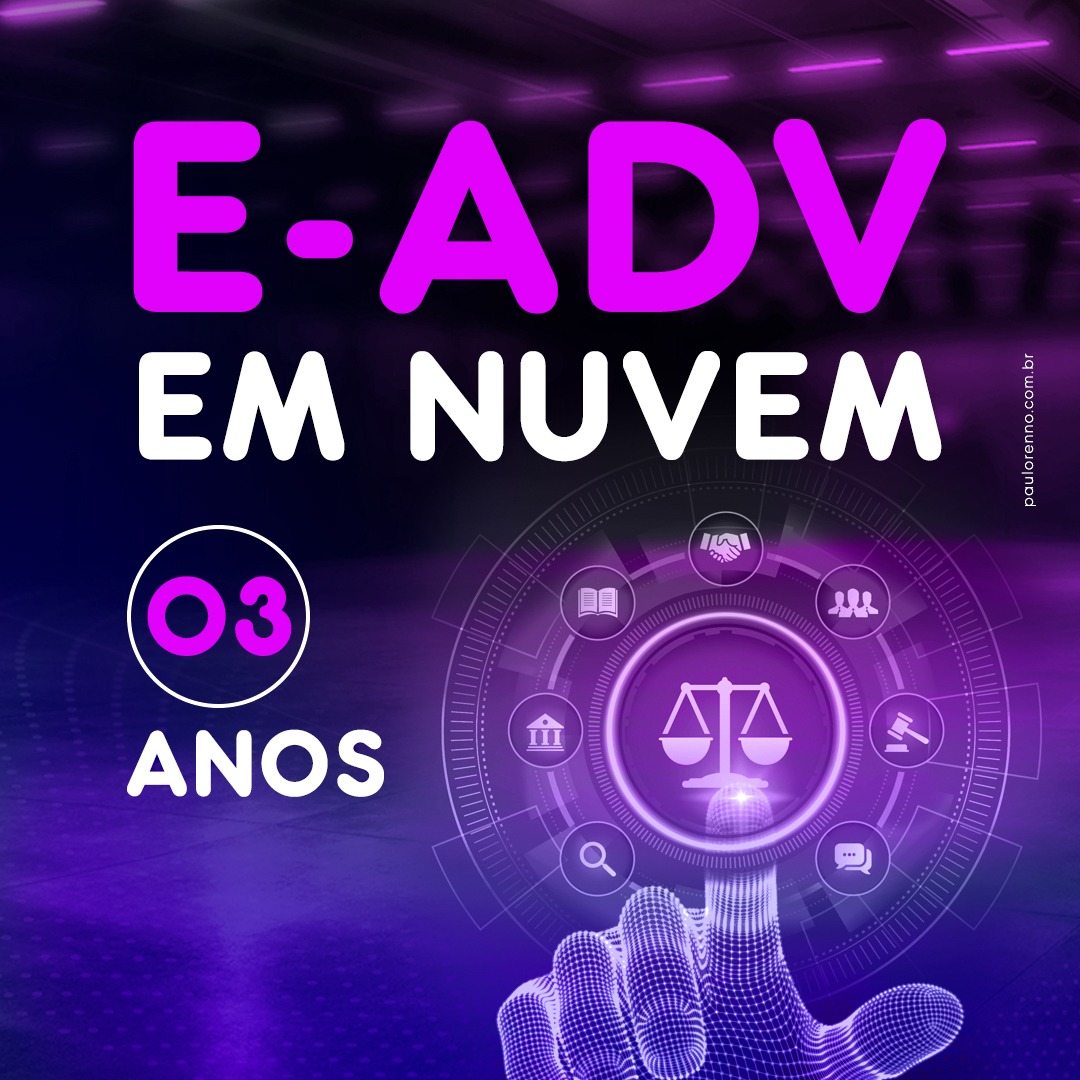 e-ADV NUVEM (videoconferência) - 3 anos