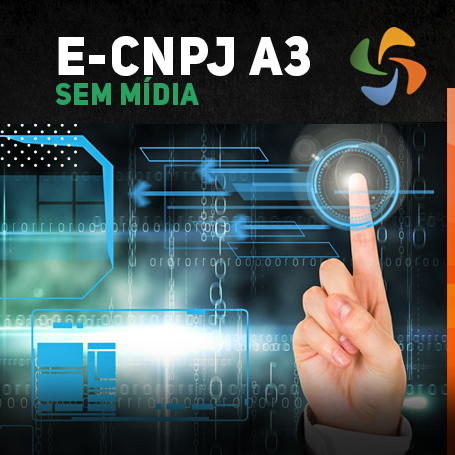 E-CNPJ A3 SEM MÍDIA (VALIDADE DE 03 ANOS)