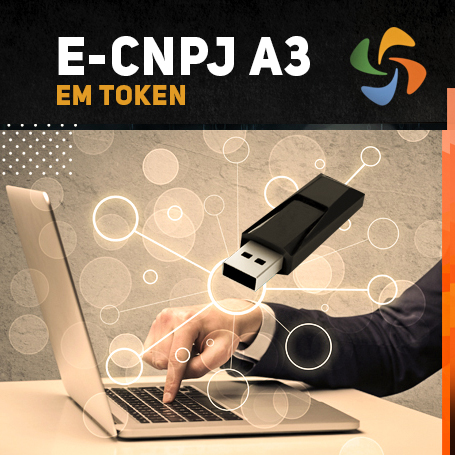 E-CNPJ A3 EM TOKEN (VALIDADE DE 02 ANOS)